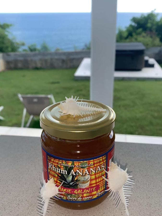 Studio Cozy Melissa Elegance - Guadeloupe , Le Gosier , Dampierre - Avec Pleine Vue Mer - Ocean A 180 Degres Exteriér fotografie