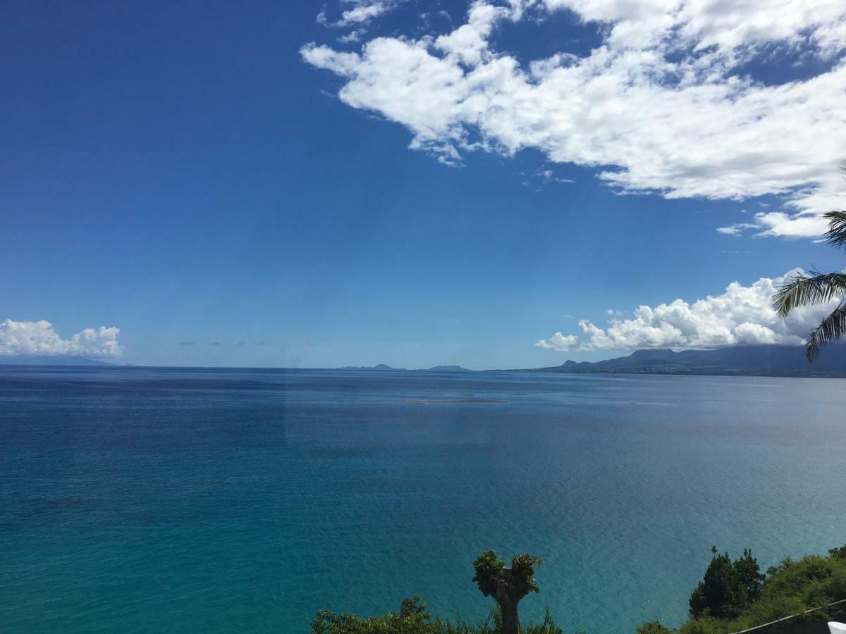 Studio Cozy Melissa Elegance - Guadeloupe , Le Gosier , Dampierre - Avec Pleine Vue Mer - Ocean A 180 Degres Exteriér fotografie