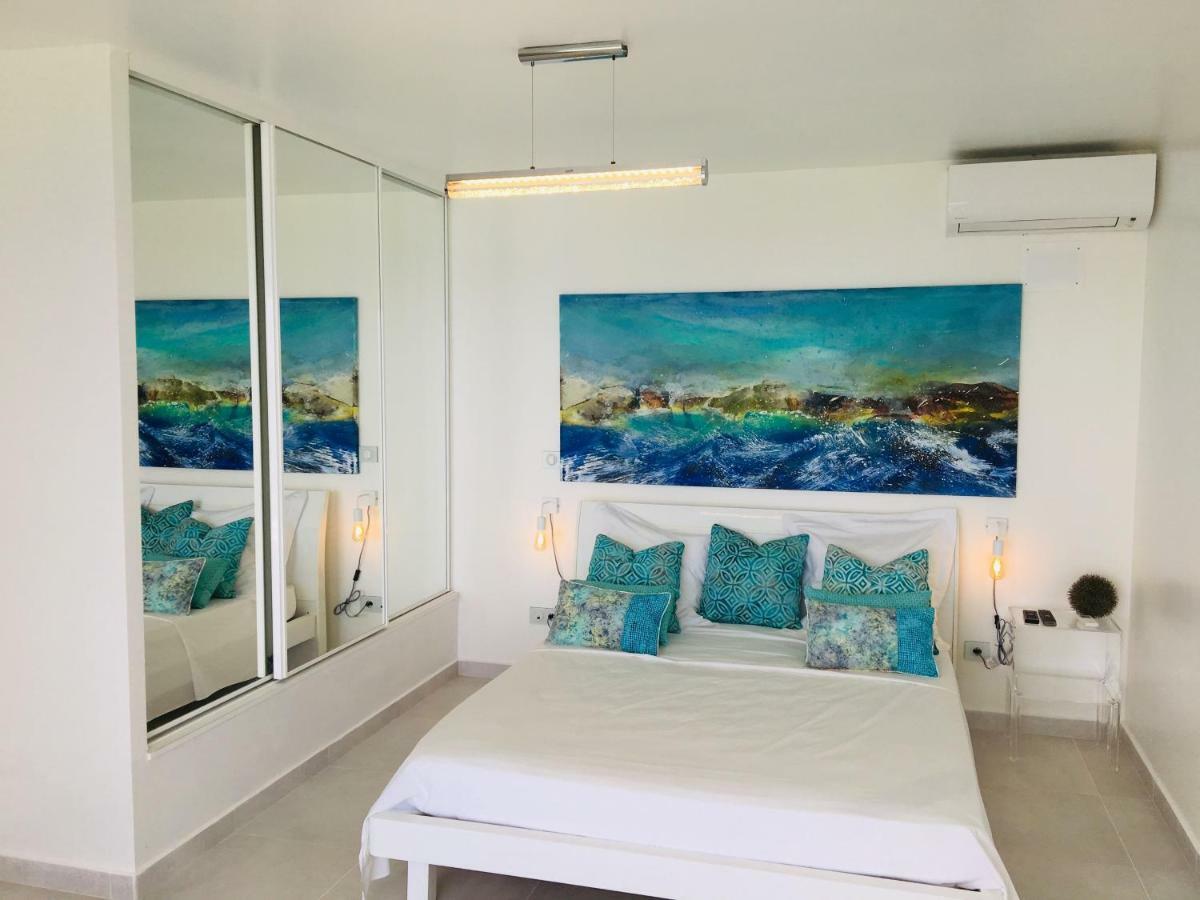 Studio Cozy Melissa Elegance - Guadeloupe , Le Gosier , Dampierre - Avec Pleine Vue Mer - Ocean A 180 Degres Exteriér fotografie