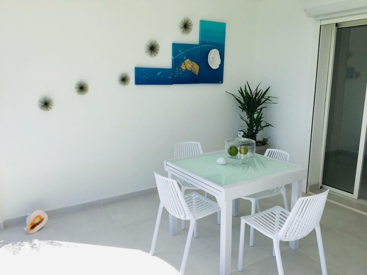 Studio Cozy Melissa Elegance - Guadeloupe , Le Gosier , Dampierre - Avec Pleine Vue Mer - Ocean A 180 Degres Exteriér fotografie